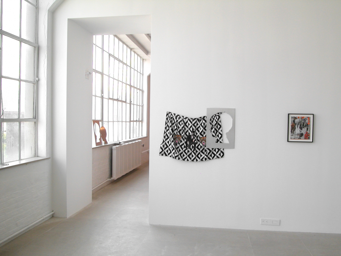 Jim Drain, Installation view, I Would Gnaw on My Hand, Greene Naftali, New York, 2007
