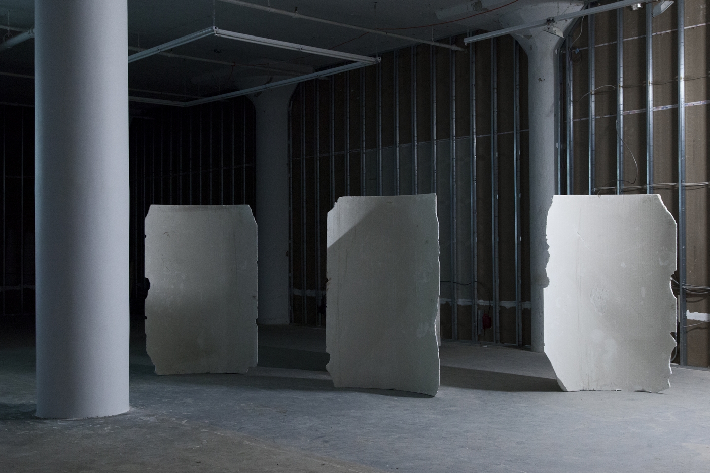 Lutz Bacher, Installation view, Snow, Greene Naftali, New York, 2014