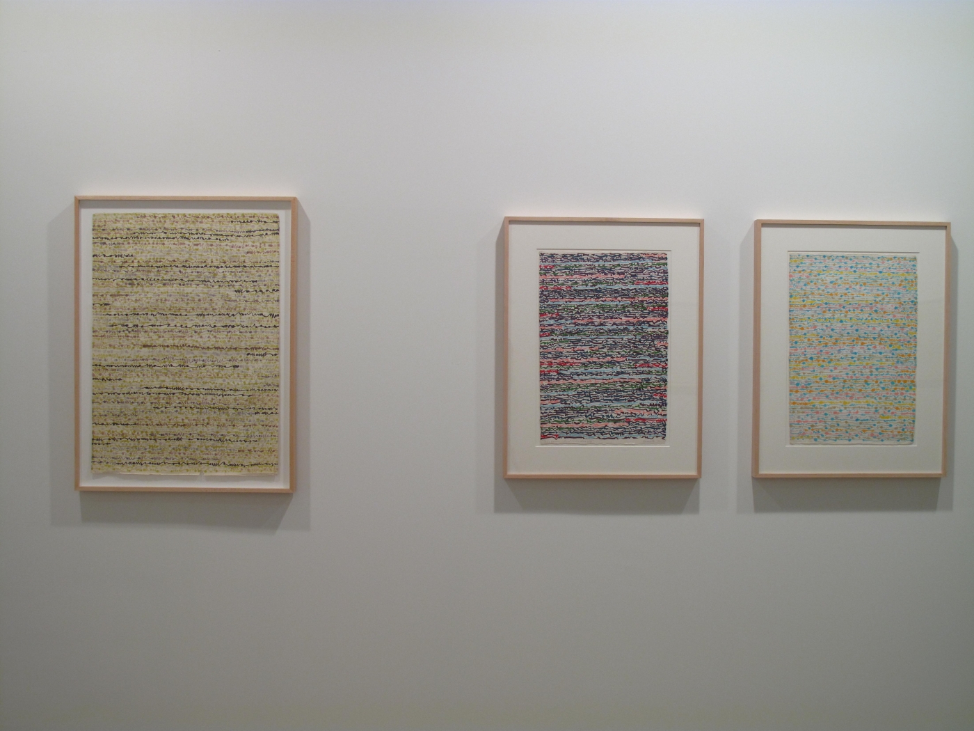 Installation view, Greene Naftali, New York, 2009