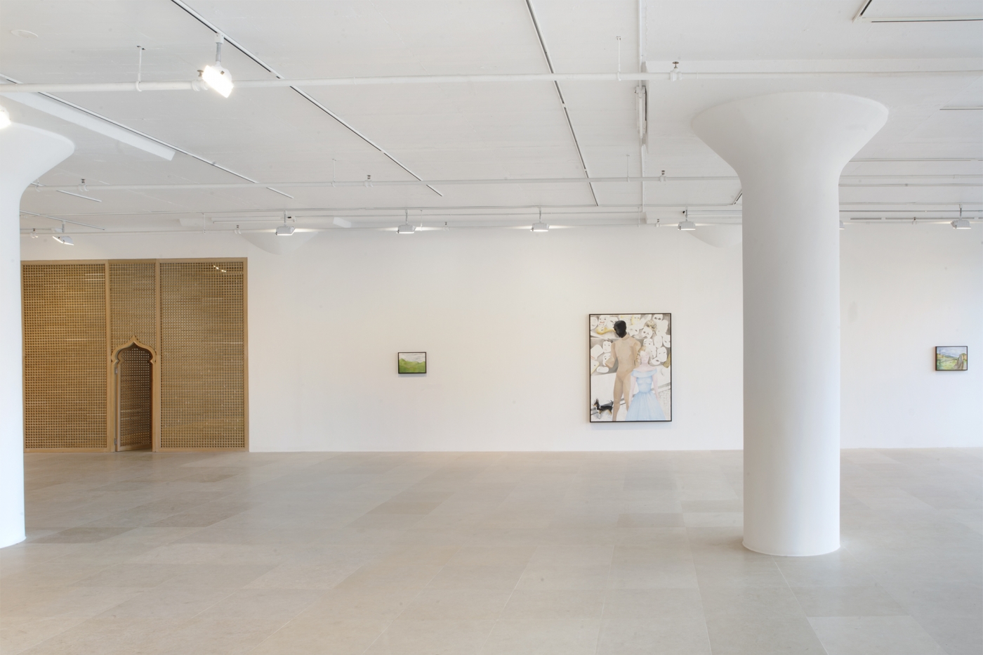 Installation view, ENTERTAINMENT, Greene Naftali, New York, 2011