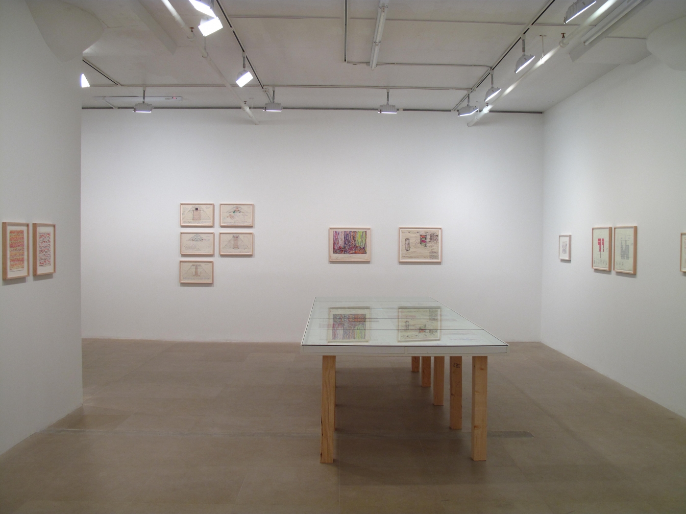 Paul Sharits, Installation view, Greene Naftali, New York, 2009