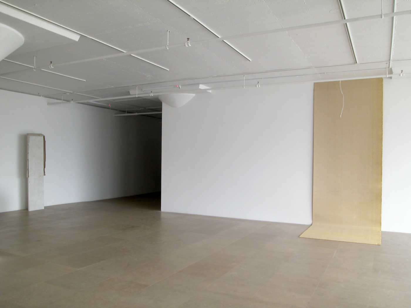 Installation view, Greene Naftali, New York, 2008