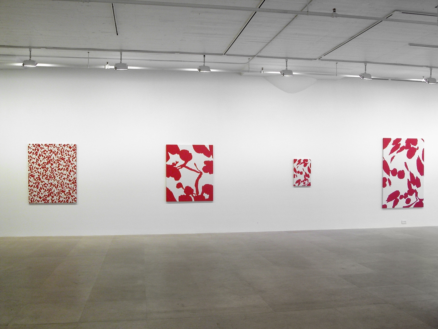 Installation view, Greene Naftali, New York, 2008