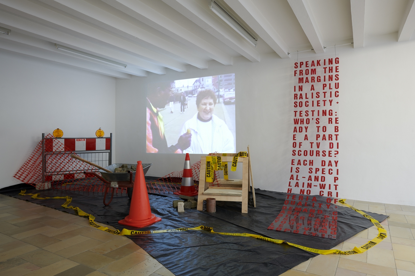 Tony Conrad, Installation view, Tony Conrad, Kölnischer Kunstverein, Cologne, 2020