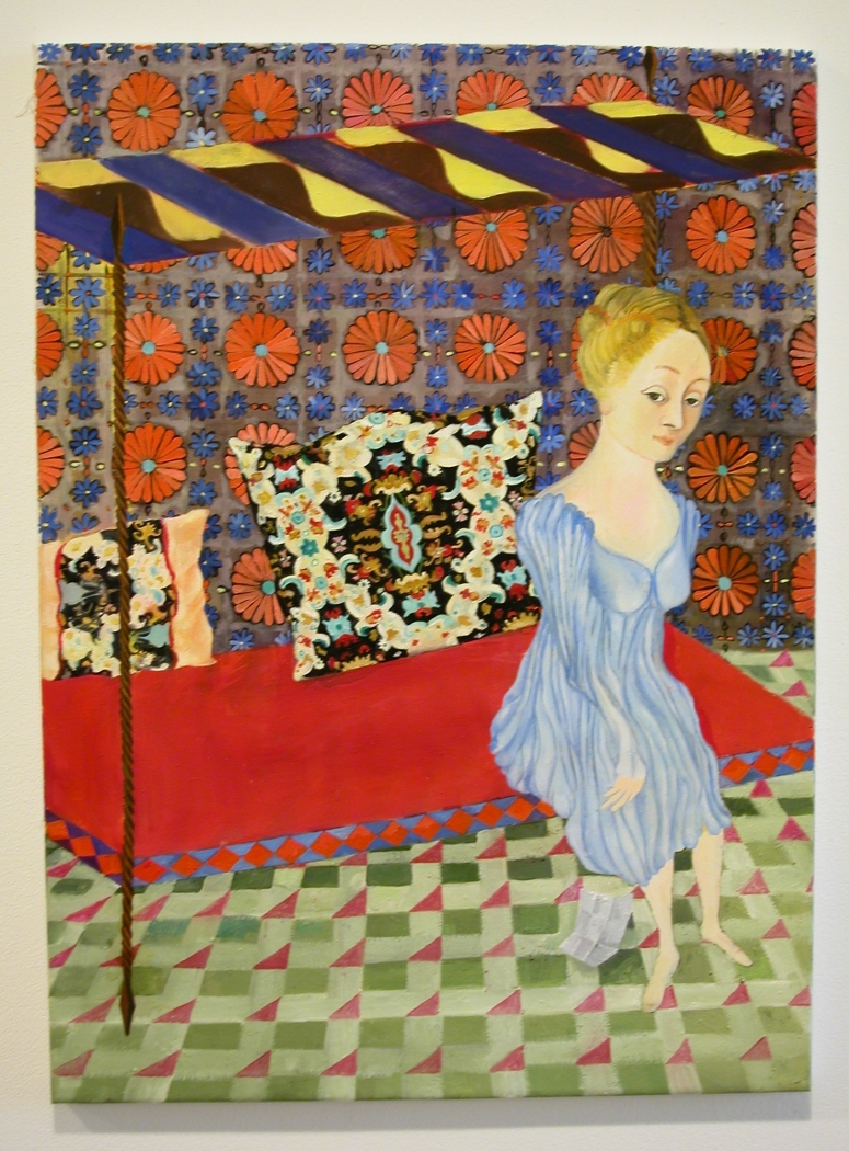 Katharina Wulff, Ohne Titel, 2002, oil on canvas, 75 x 56 cm