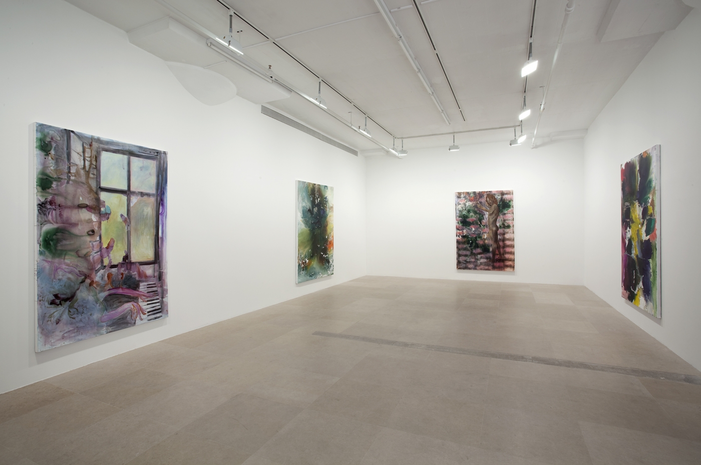Installation view, Greene Naftali, New York, 2011