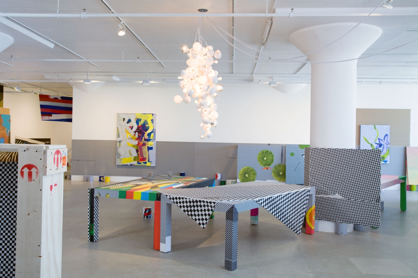 Installation view, Greene Naftali, New York, 2009