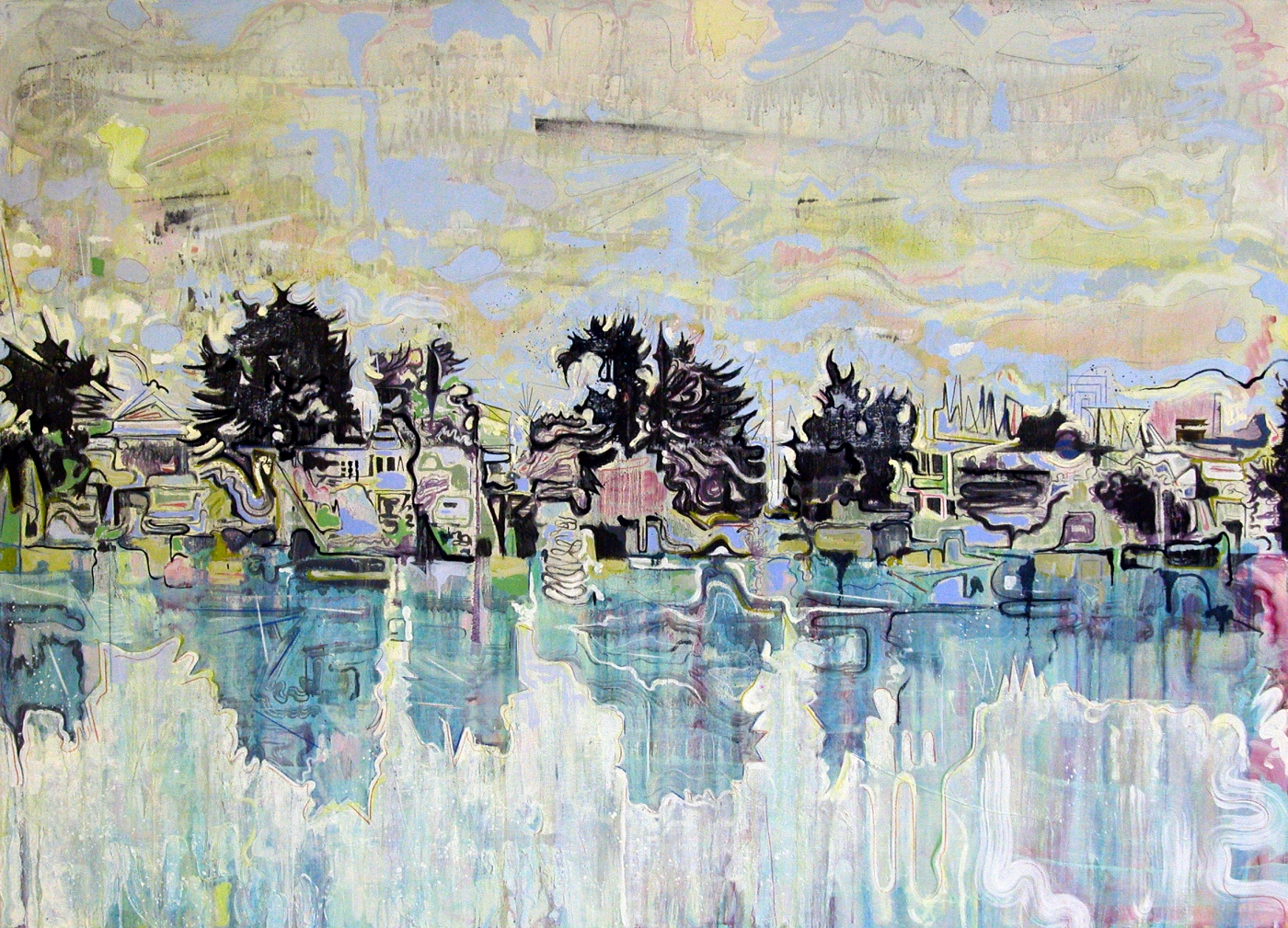 Untitled, 2005, mixed media on paper