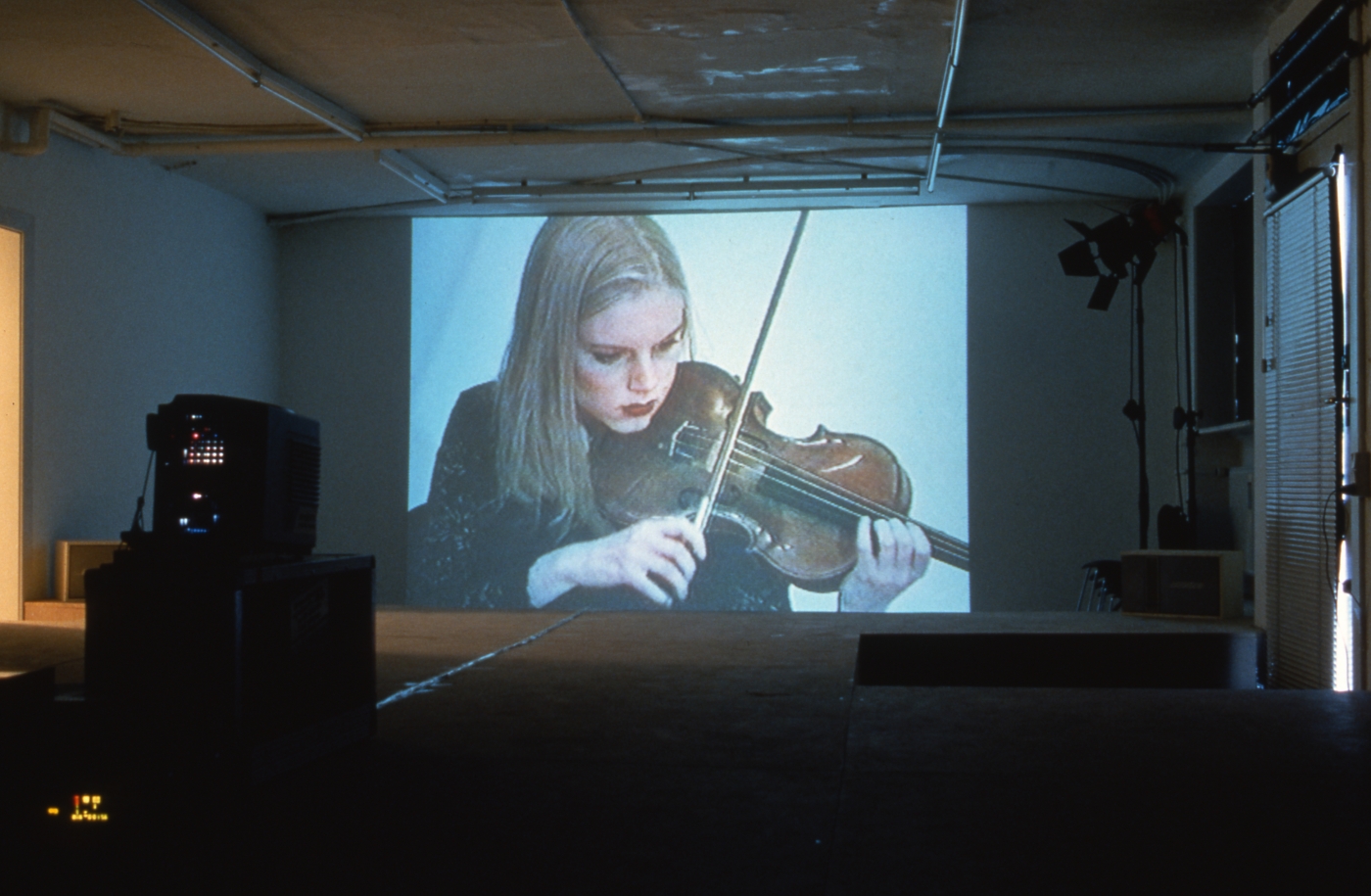 Pit Music, 1996, still from VHS video, duration: 14 minutes