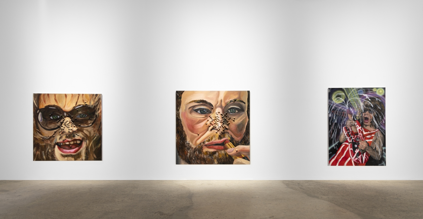 Mathieu Malouf, Installation view, The Fairy Godmother, Greene Naftali, New York, 2020