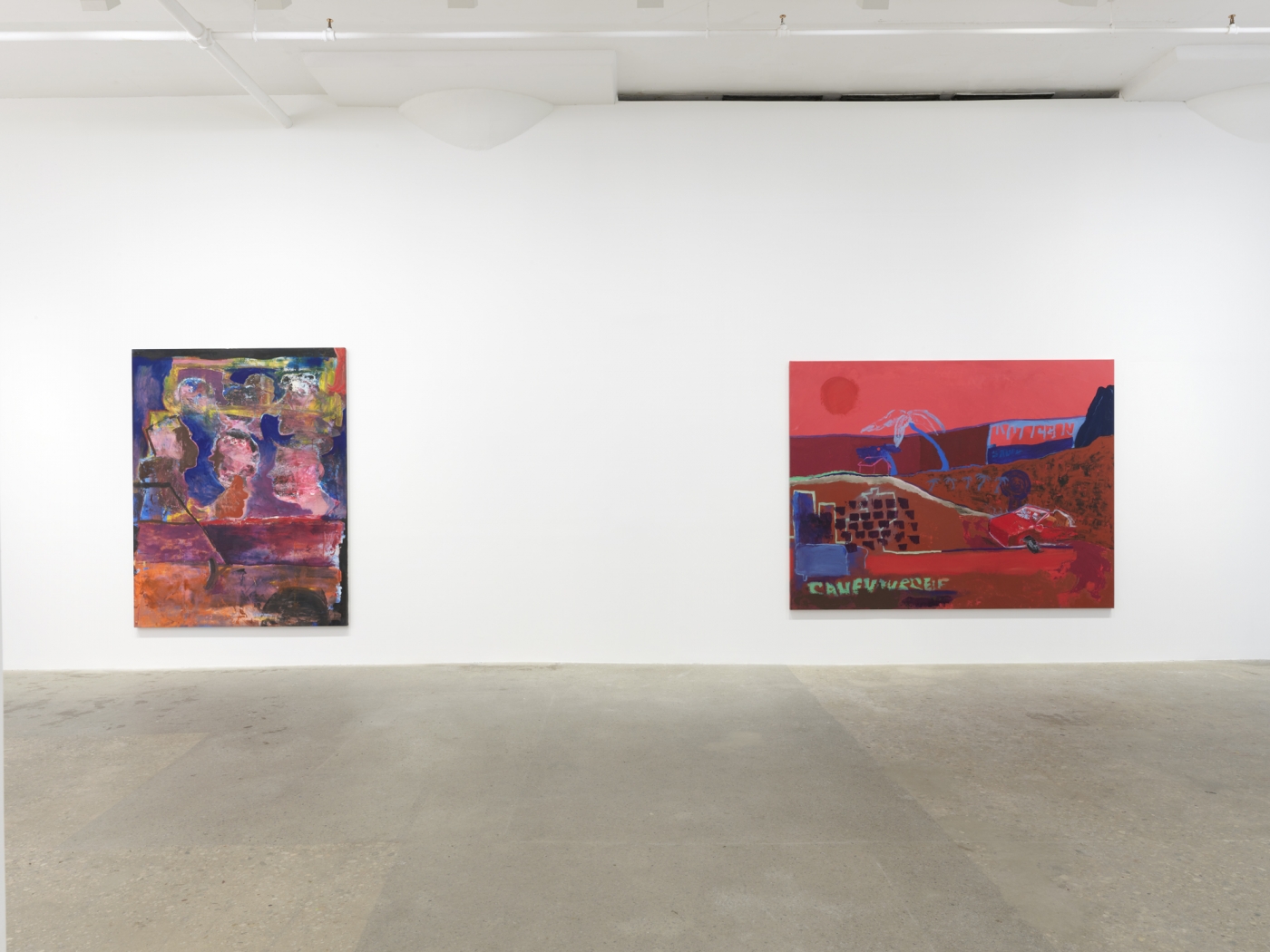 Walter Price, Installation view, Pearl Lines, Greene Naftali, 2020