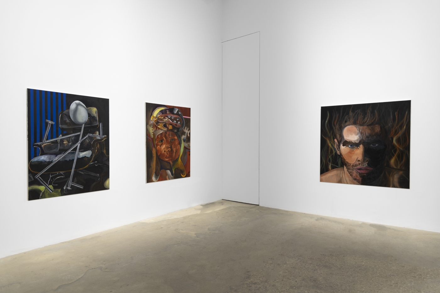 Mathieu Malouf, Installation view, The Fairy Godmother, Greene Naftali, New York, 2020