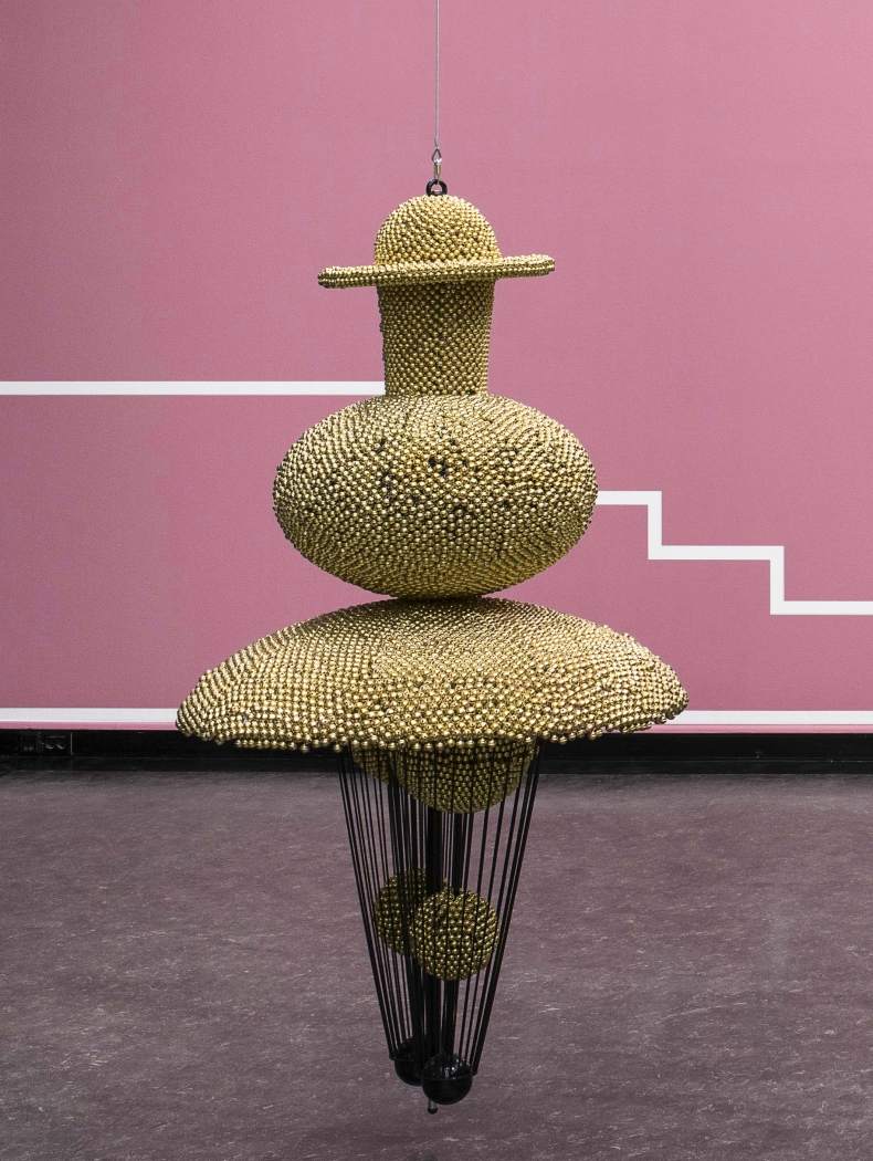 Haegue Yang, Boxing Ballet (detail), 2013-15. Installation view, Journal of Echomimetic Motions, Bergen Kunsthall, Bergen, 2013. Photo: Thor Brodreskift.