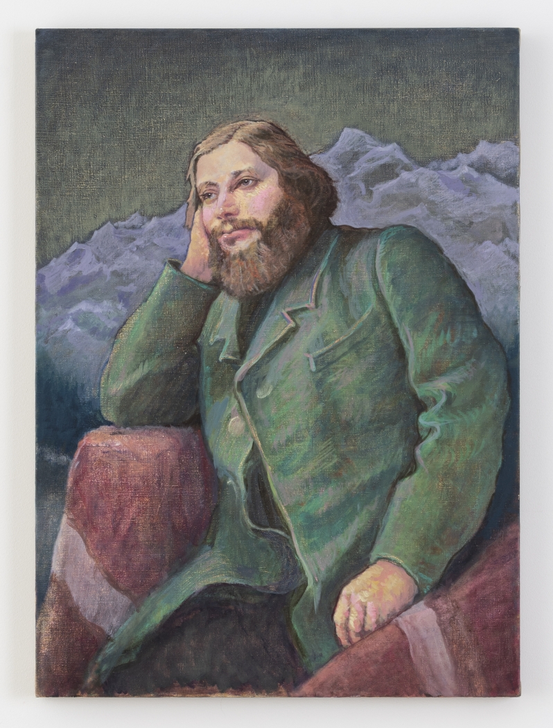 Michael Fullerton Courbet in Exile, Switzerland, 2020