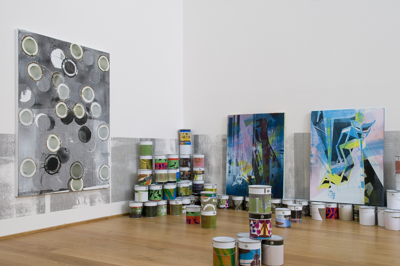 Installation view, Museo d'Arte Moderna di Bolgna, Bologna, 2008