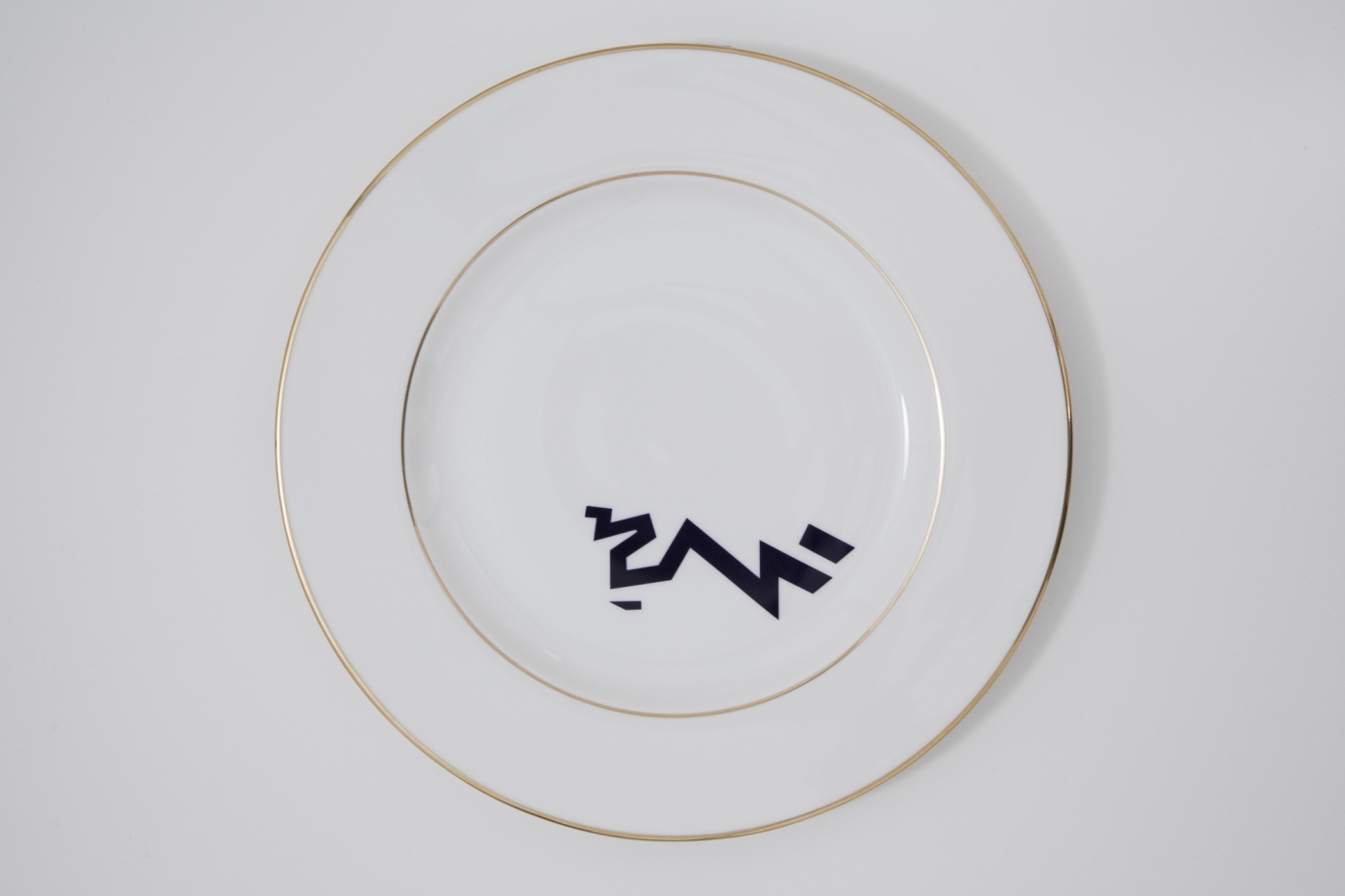 John Knight Autotypes, A Work In Situ, 2011 65 bone china plates variable dimensions