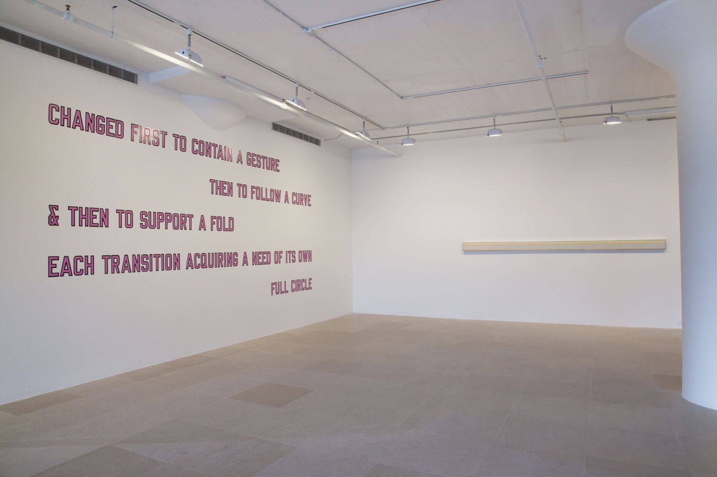 Installation view, Filmschönheit, Greene Naftali, New York, 2011