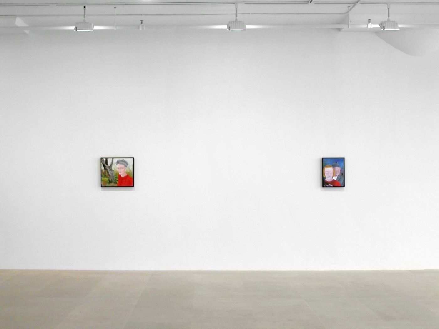 Installation view, Versäumt, Probleme zu bewältigen—aus Angst!, Greene Naftali, New York, 2007