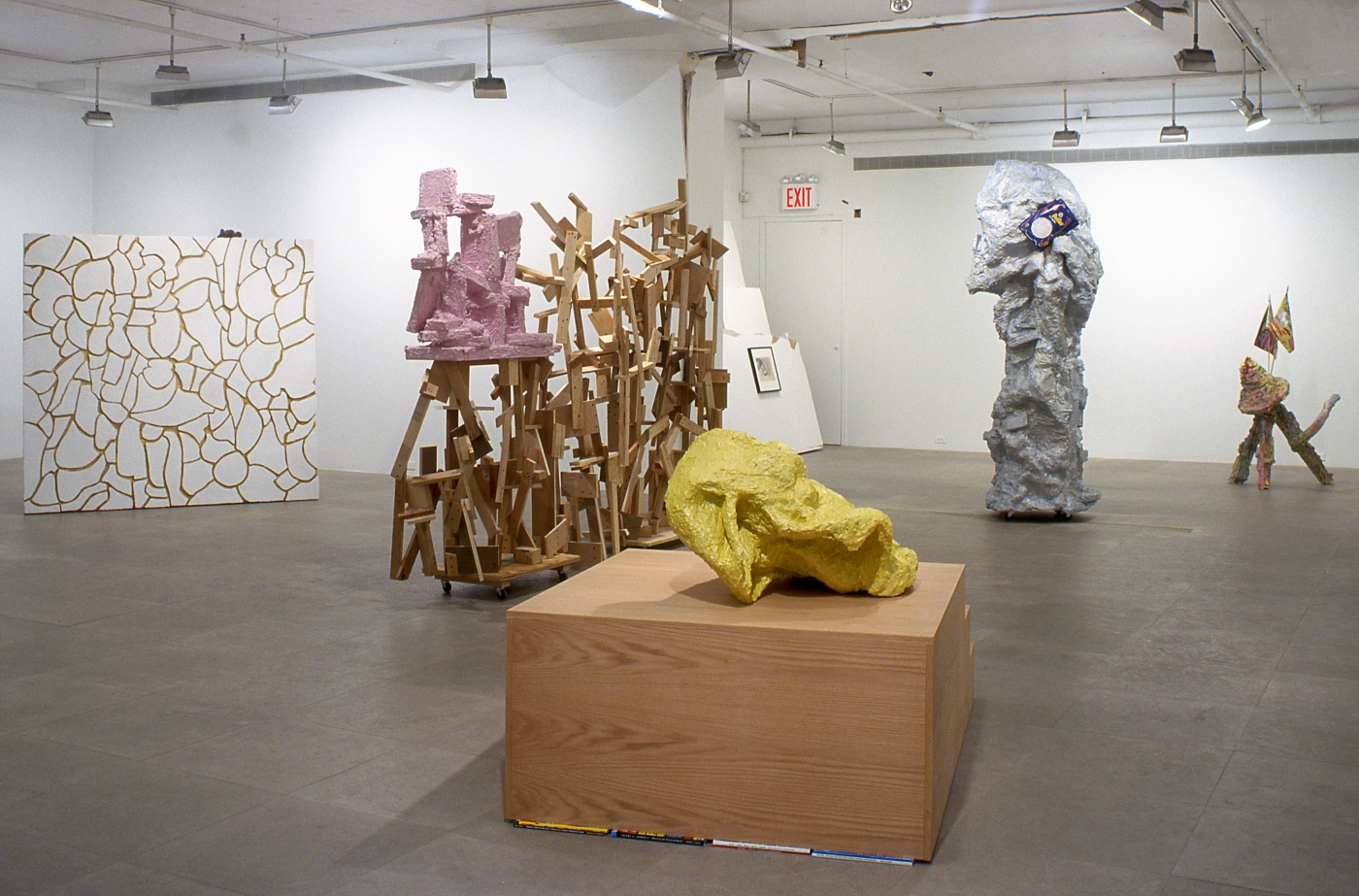 Installation view, Latka/Latkas, Greene Naftali, New York, 2004