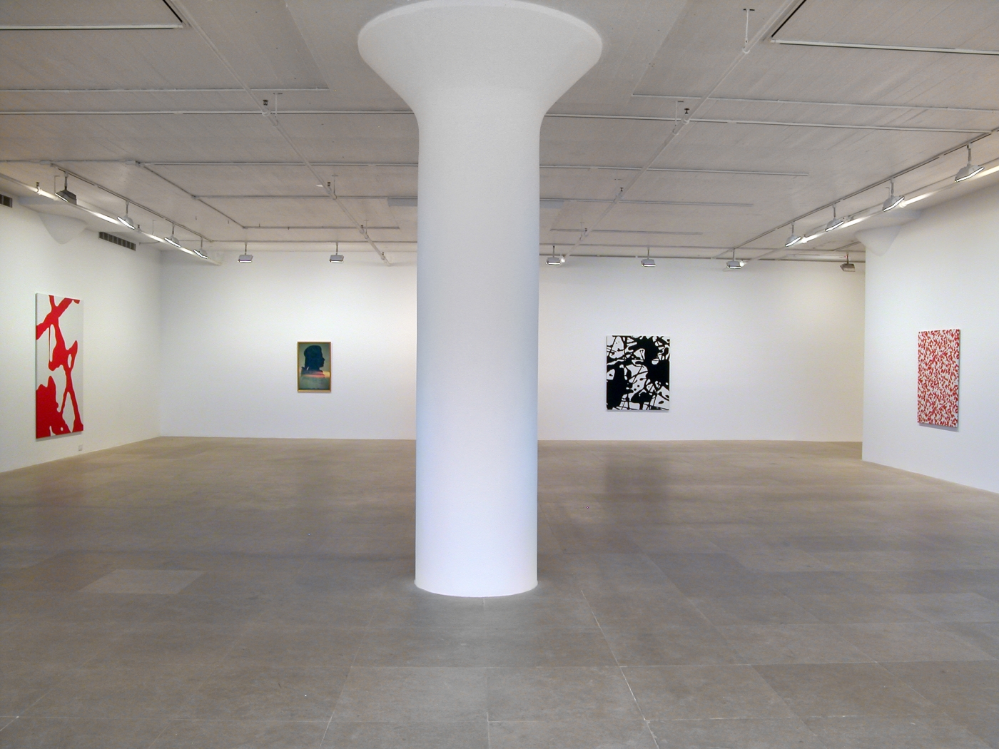 Installation view, Greene Naftali, New York, 2008