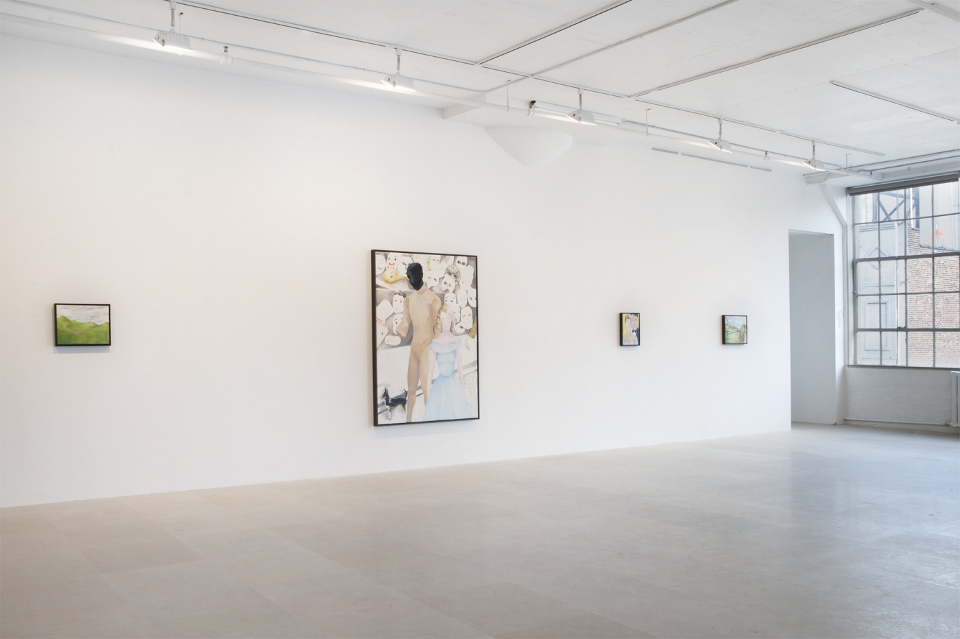 Installation view, ENTERTAINMENT, Greene Naftali, New York, 2011