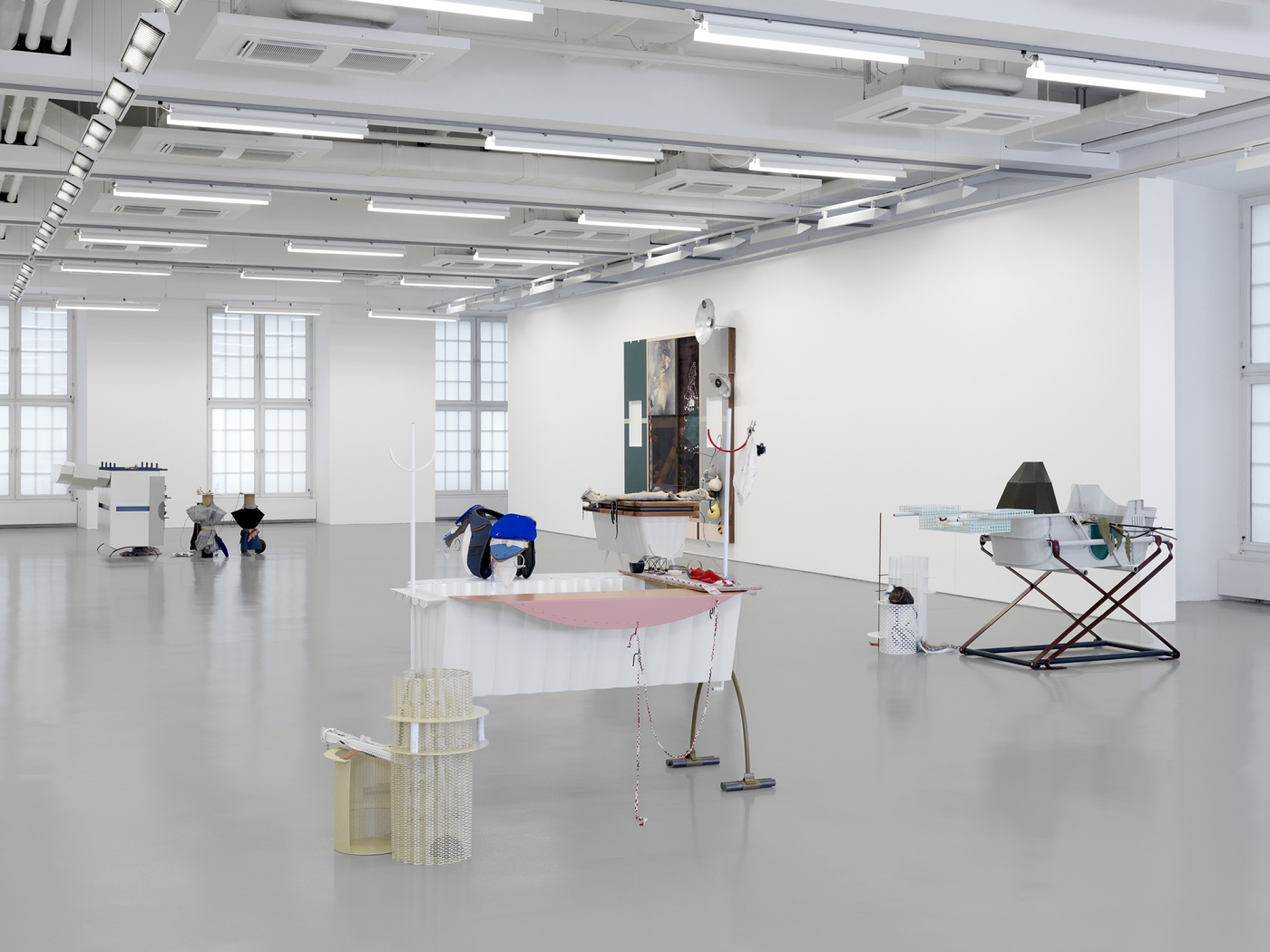 Helen Marten, Installation view, Parrot Problems, Fridericianum, Kassel, Germany, 2014