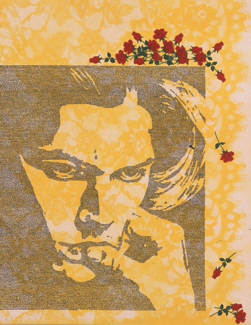 Untitled (Some people fly), 2001, Mixed media on board, 11 x 14 inches