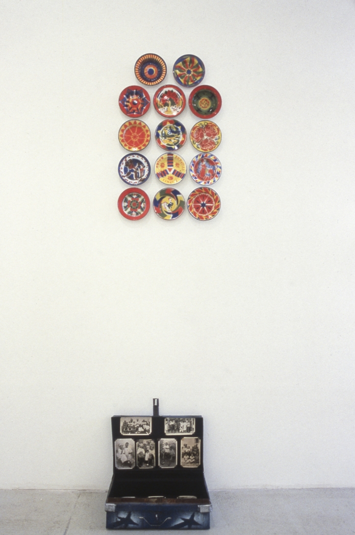 Fatimah Tuggar, Installation view, At the Water Tap, Greene Naftali, New York, 2000 – 2001