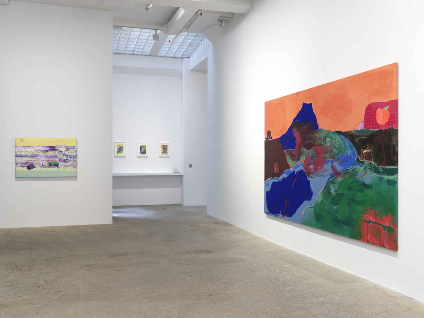Walter Price, Installation view, Pearl Lines, Greene Naftali, 2020