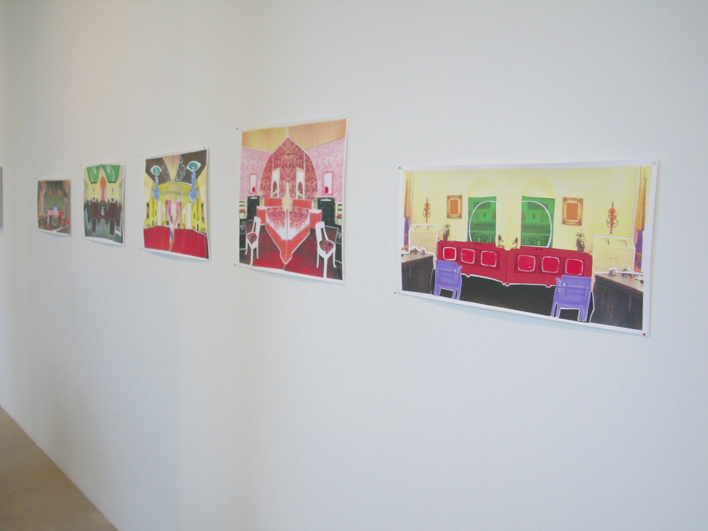 Installation view, Regarding Amy, Greene Naftali, New York, 2003