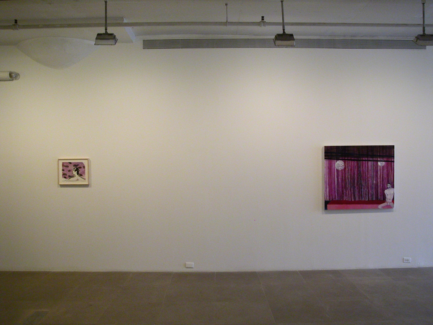 Installation view, Greene Naftali, New York, 2006