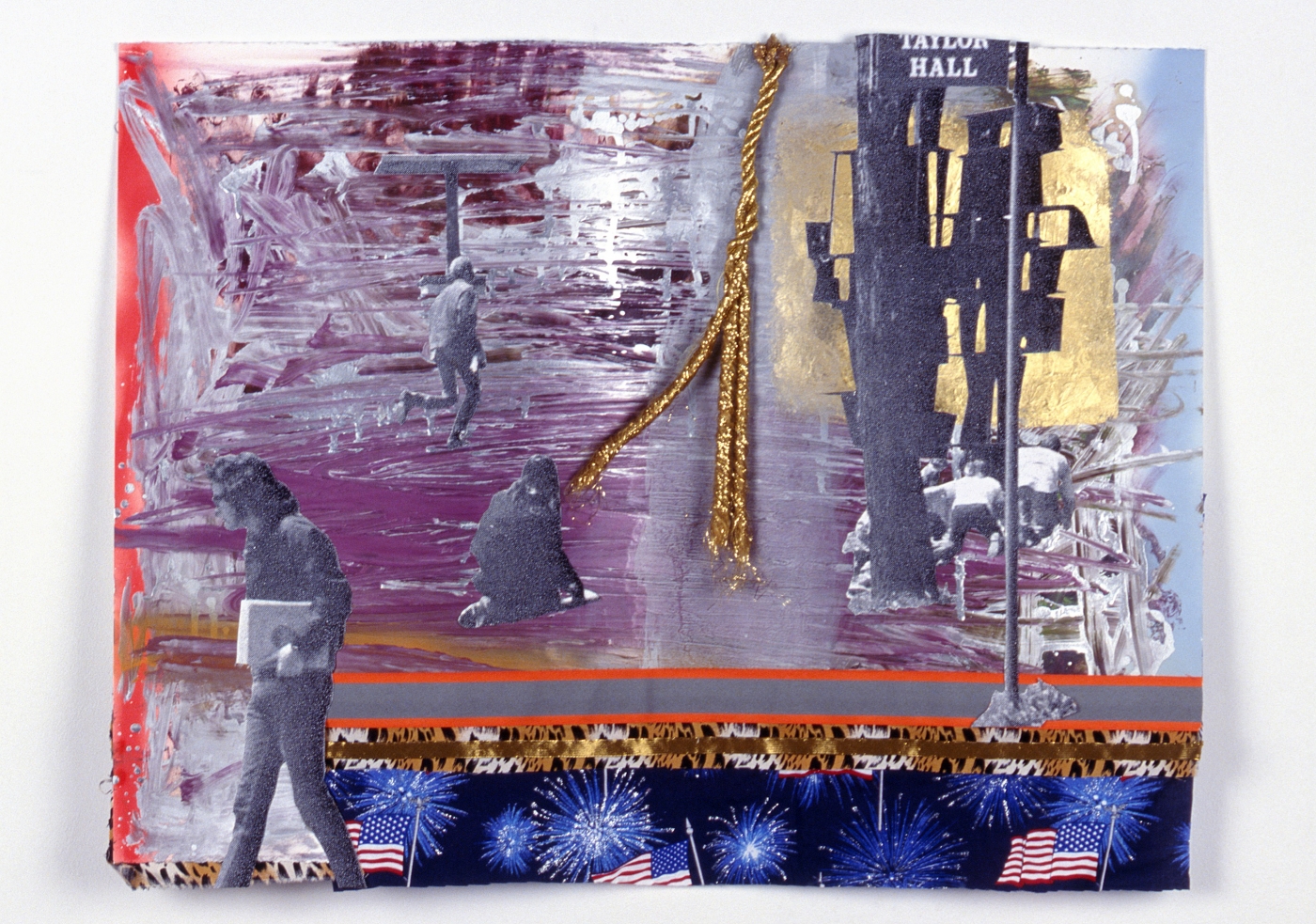 Ohio Heart of it All II, ca. 2005, mixed media on paper