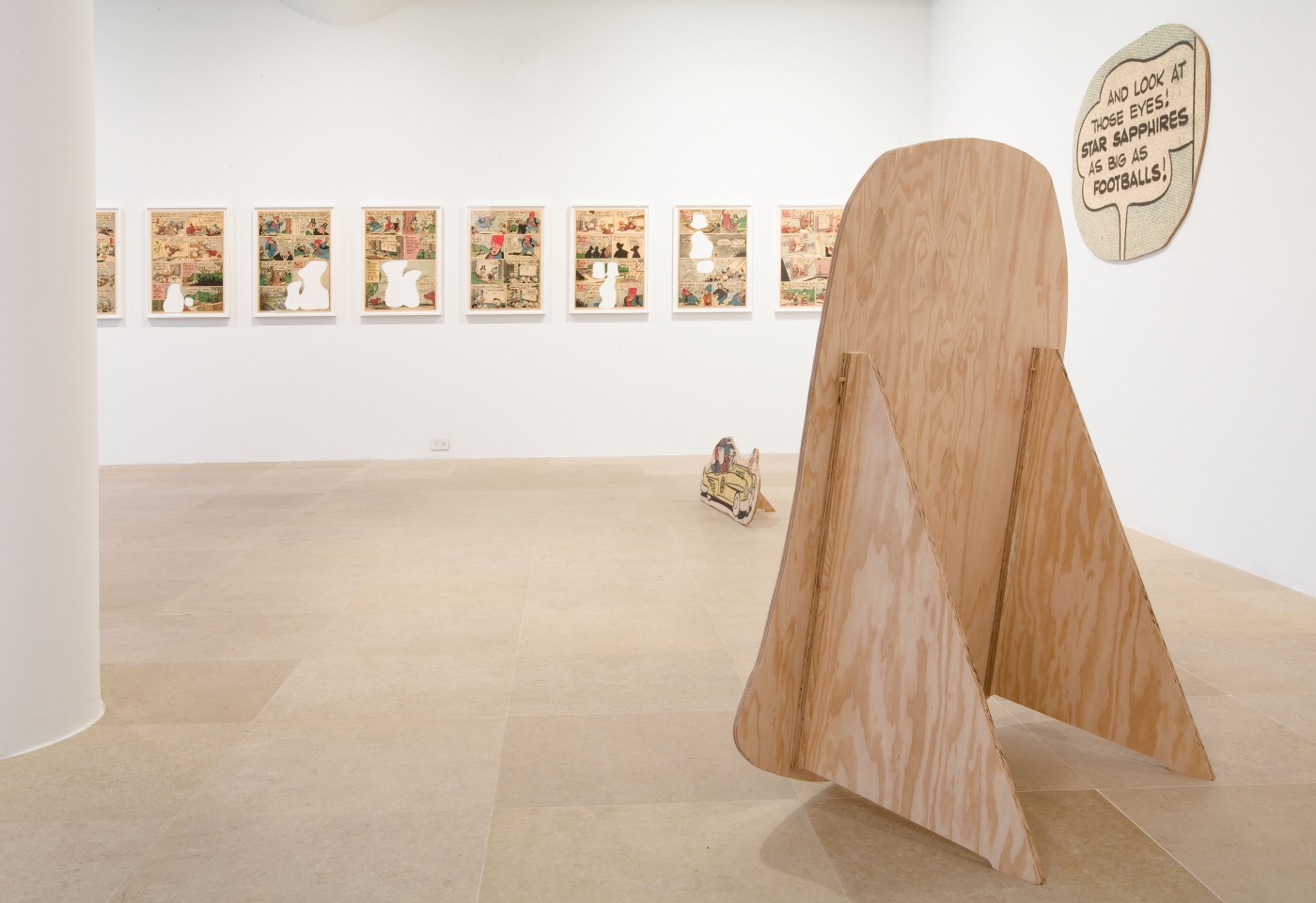 Allen Ruppersberg, Installation view, Greene Naftali, New York, 2010