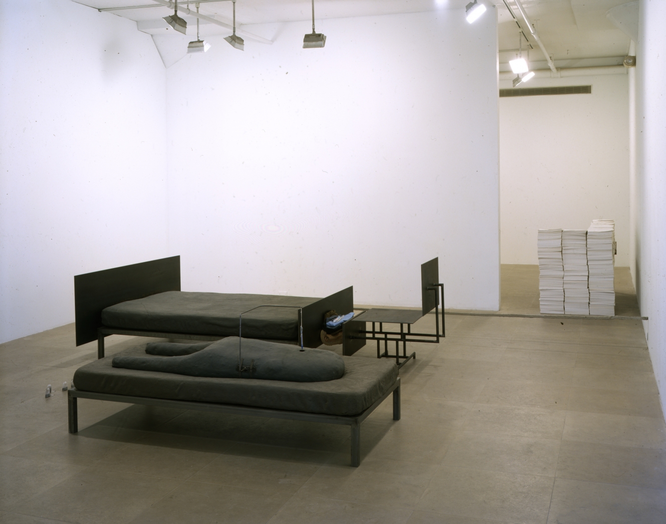 Installation view, Greene Naftali, New York, 2002