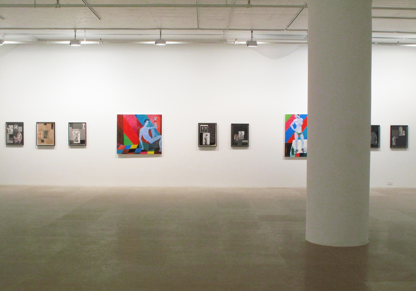 Installation view, Greene Naftali, New York, 2009