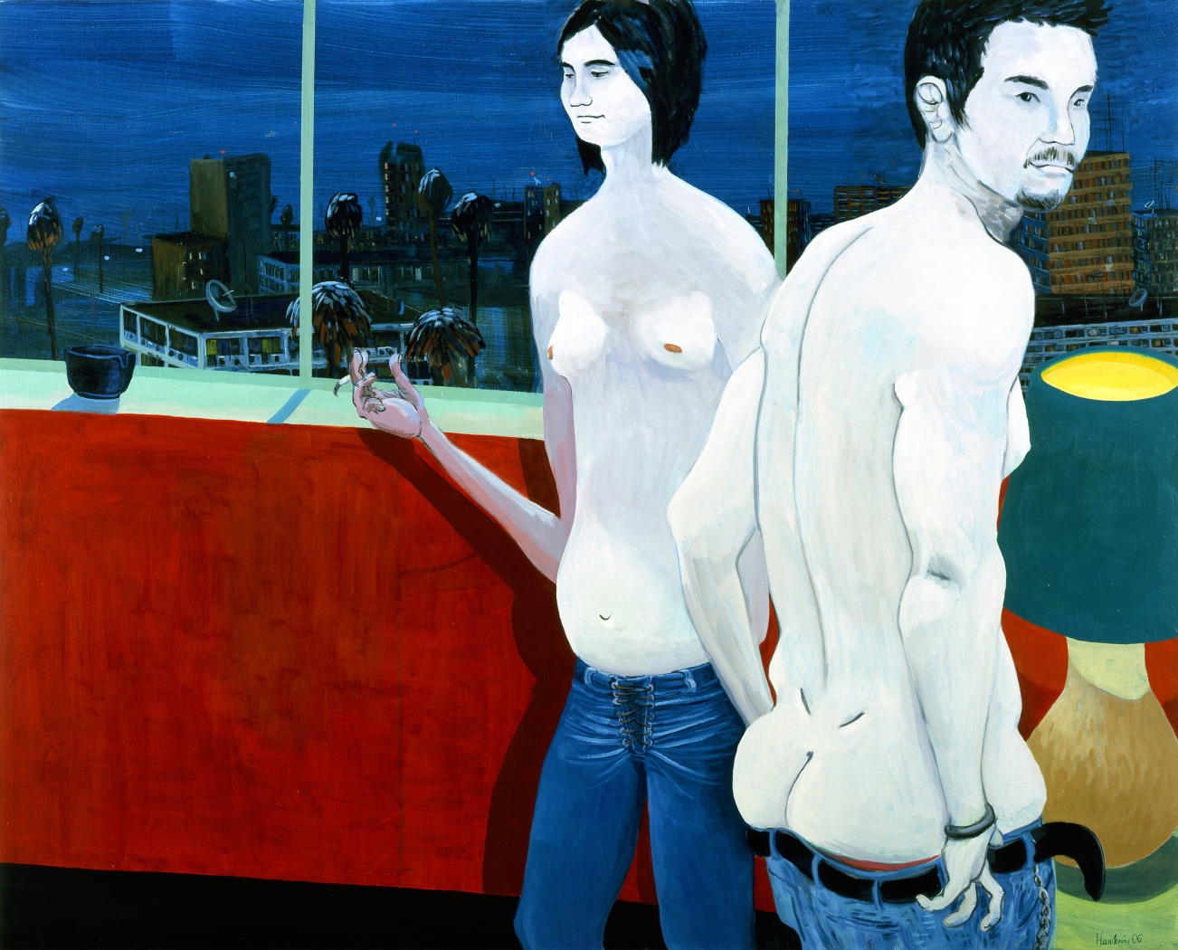 Cauliflower, 2006, oil on linen, 48 x 60 inches