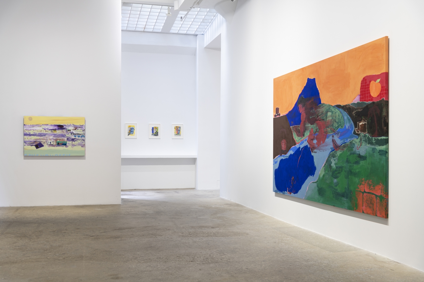 Walter Price, Installation view, Pearl Lines, Greene Naftali, New York, 2020