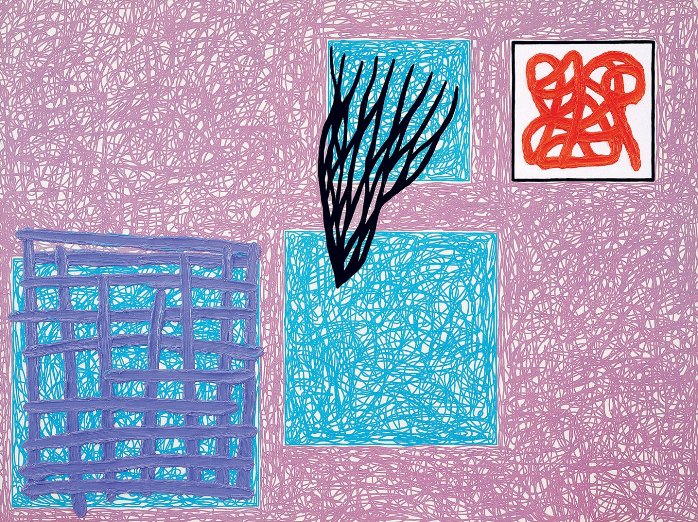 Jonathan Lasker, Love’s Rhetoric, 1990