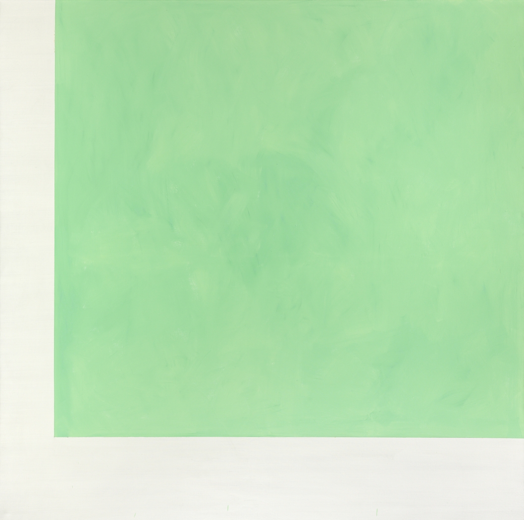 Günther Förg Untitled, 1991 (detail) Acrylic on canvas Ten pieces: 114 1/8 x 114 1/8 inches (290 x 290 cm) each
