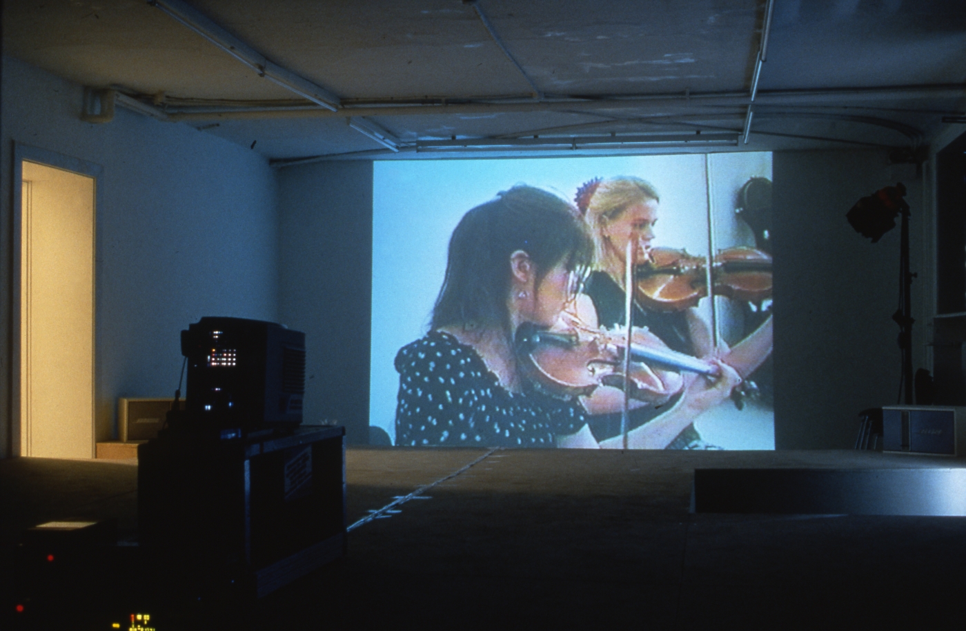 Pit Music, 1996, still from VHS video, duration: 14 minutes