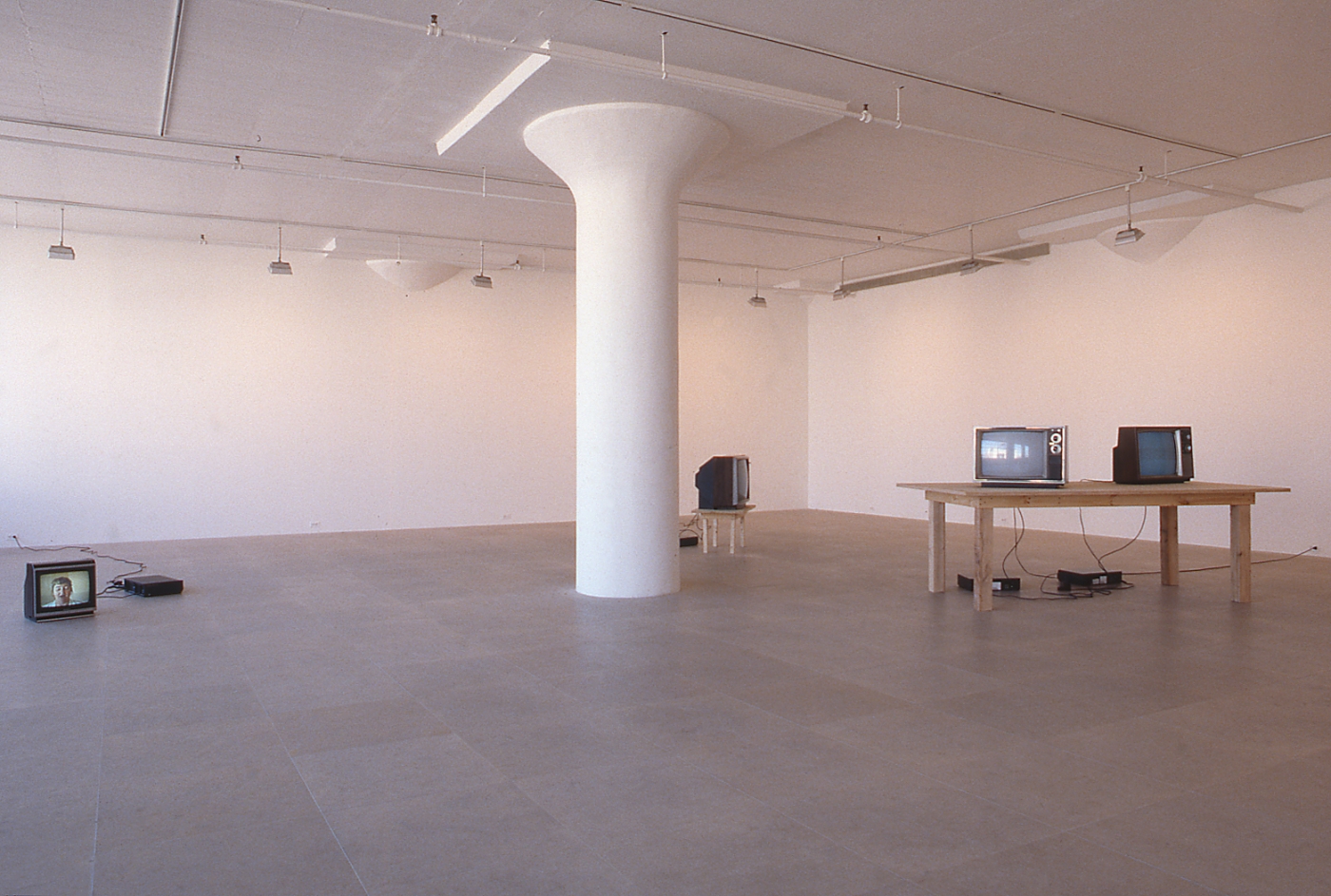 Installation view, Malcolm, Lloyd, Angela, Norman, Jane, Greene Naftali, New York, 1998
