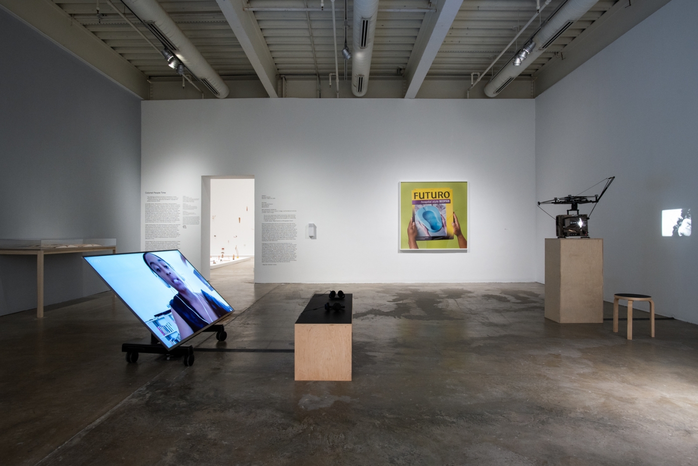 Installation view, Colored People Time: Mundane Futures, Institute of Contemporary Art, Philadelphia 2019