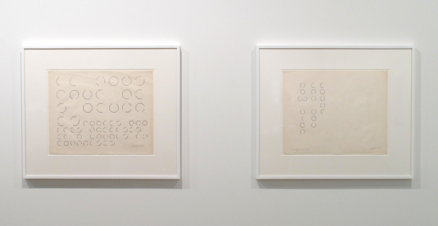 Installation view, Greene Naftali, New York, 2009