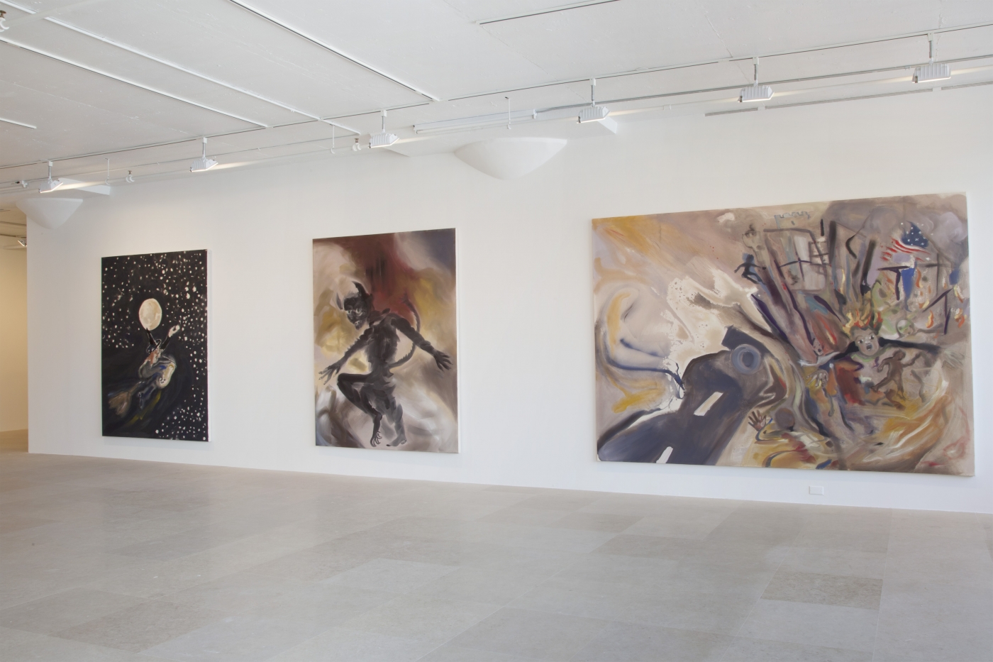 sophie van hellerman, Installation view, The Lucky Hand, Greene Naftali, New York, 2011