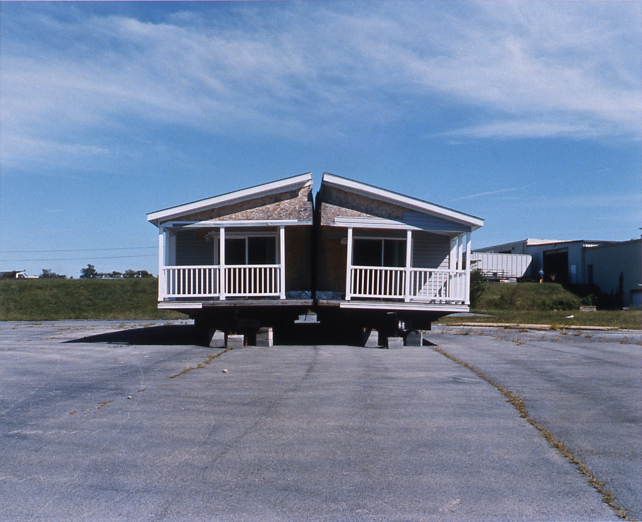 Andrew Rogers, Mobile Home, 2004, c-print, unframed 18 1/2 x 22 1/2 inches, framed 25 x 29 inches