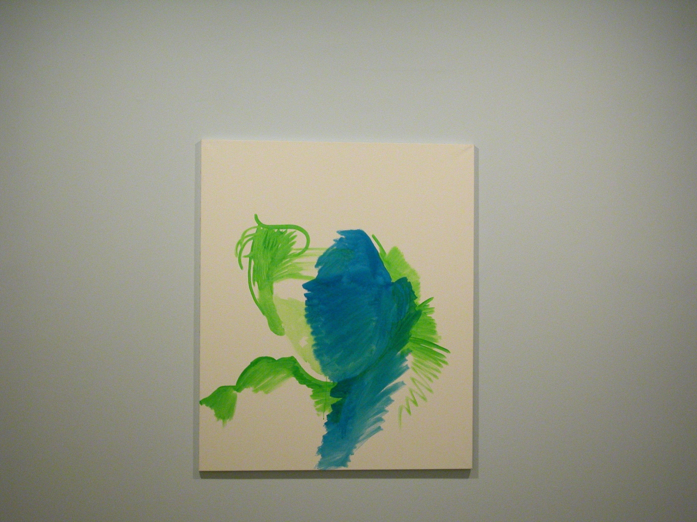 Contempt for One's Own Work as Planning for Career, Michael Krebber, Salon, Greene Naftali, New York, 2006