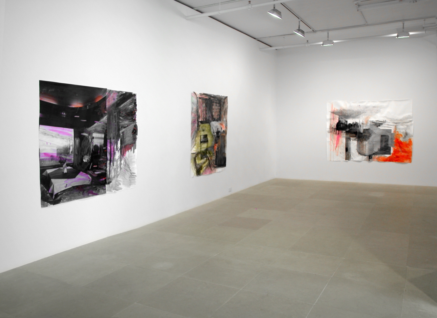 Installation view, Greene Naftali, New York, 2007