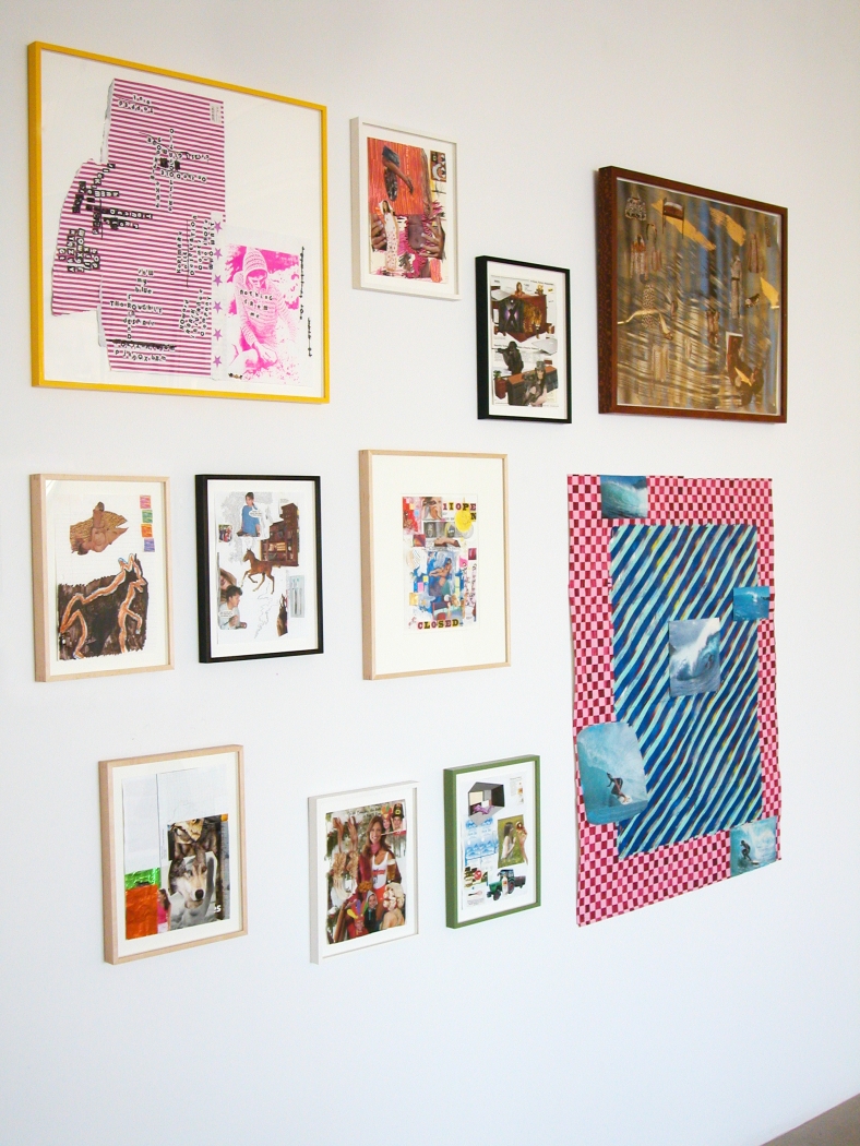 Installation view, Works on Paper & Ricci Albenda, Greene Naftali, New York, 2008