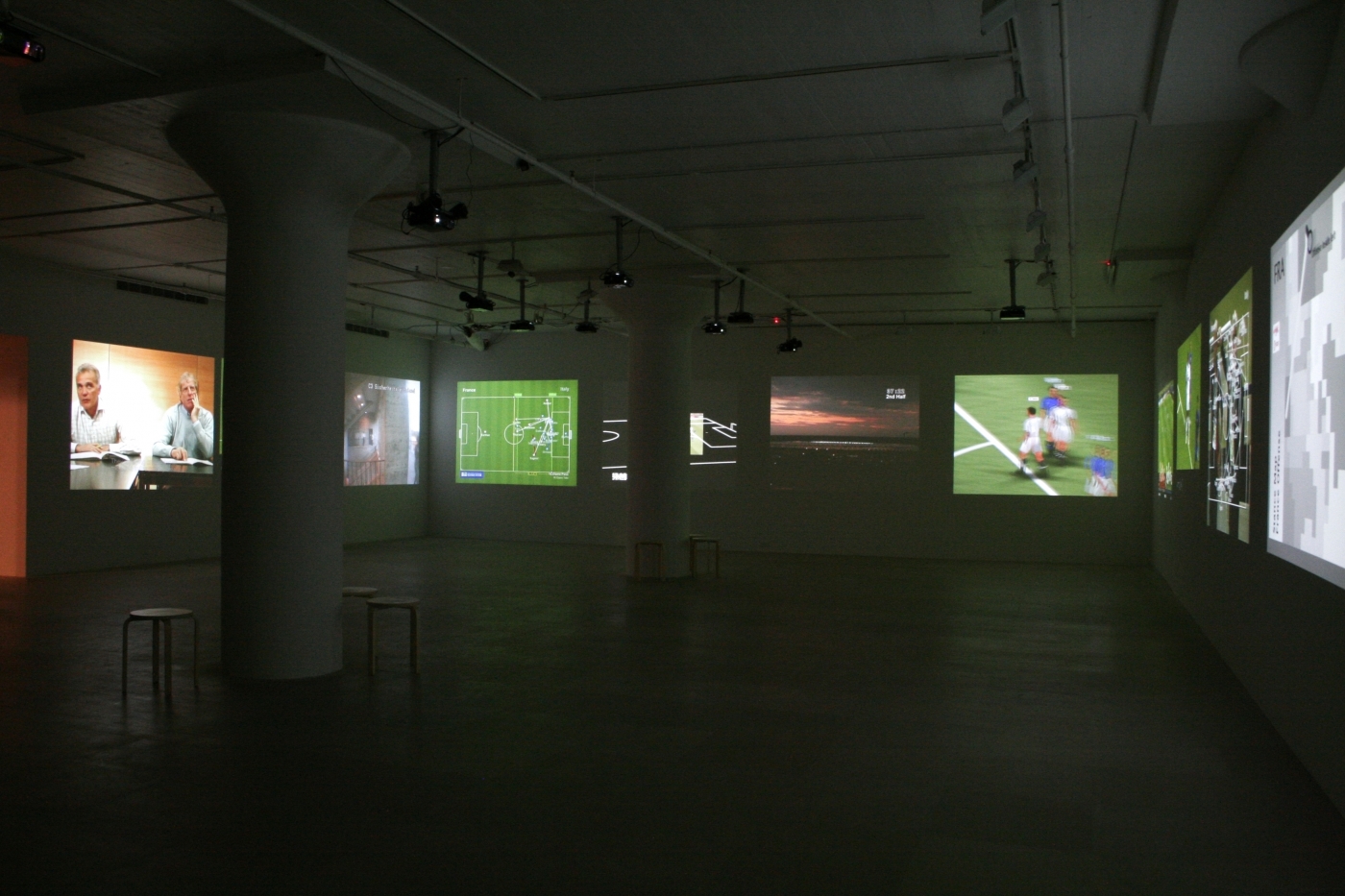 Installation view, Deep Play, Greene Naftali, New York, 2008
