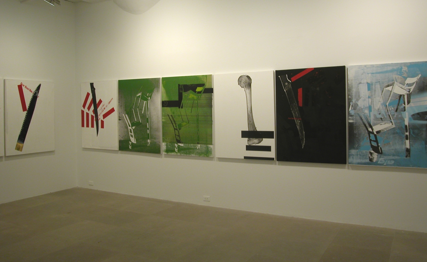 Installation view, The Failever of Judgement Part III, Greene Naftali, New York, 2005